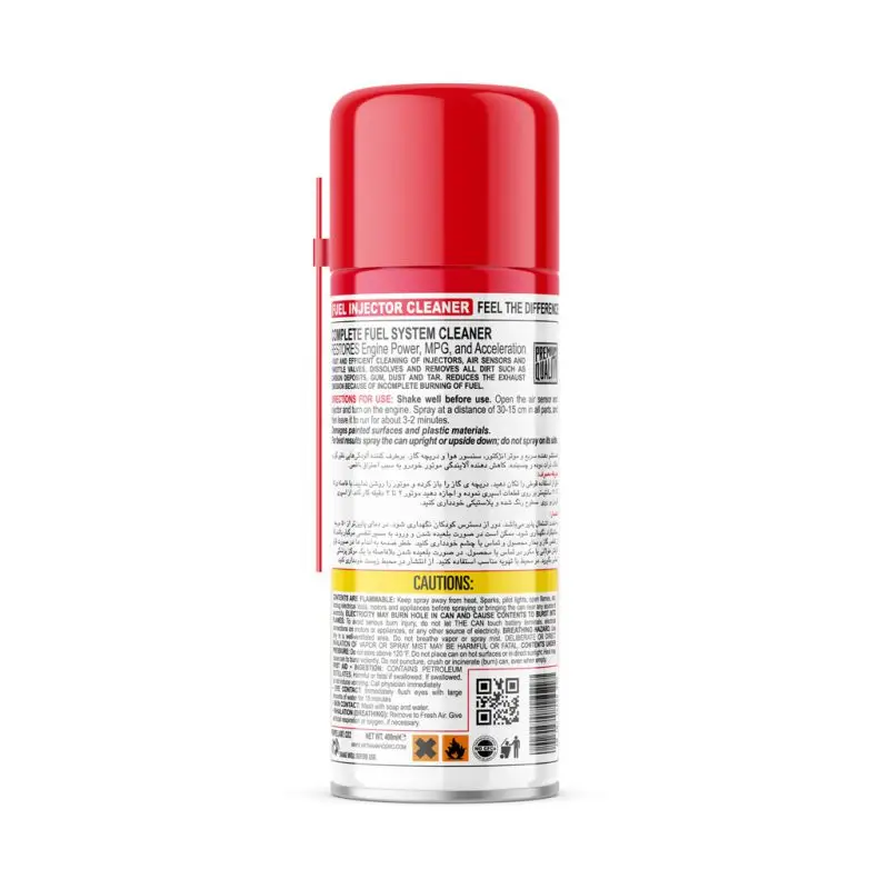 اسپری انژکتور شور آرتمن و تمیزکننده دریچه گاز