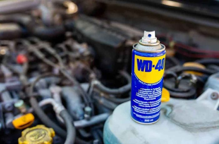 کاربرد اسپری WD-40 در تعمیر و نگهداری خودرو